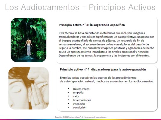 audiocamentos principios activos