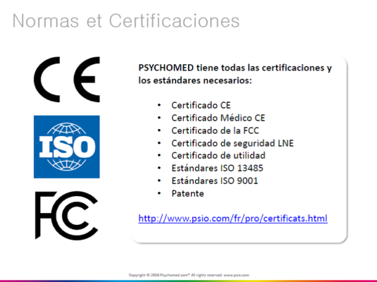 certificaciones