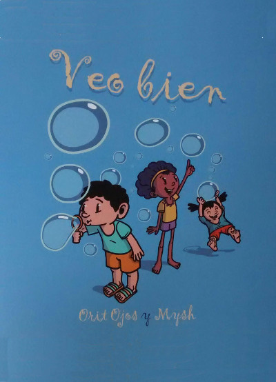 Libro infantil para mejorar la vista a través del juego